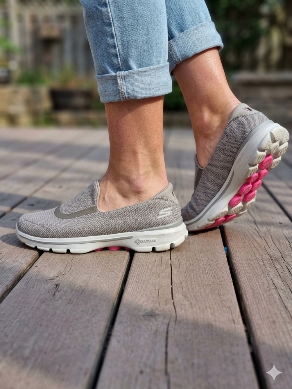 👣SKECHERS GoWalk 3 in Stone